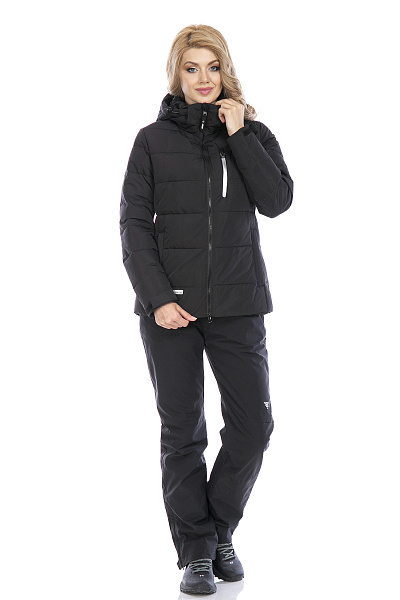 Женский зимний Пуховик Lafor Черный, 76701