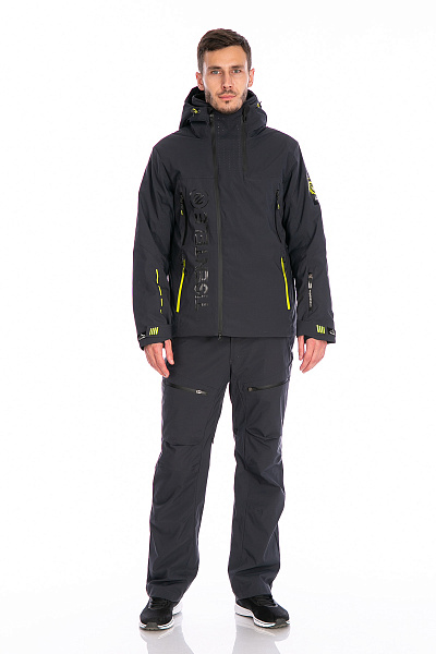 Мужской горнолыжный Костюм WHS Темно-серый, 8783318K1