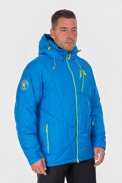 Мужской горнолыжный Пуховик Running River Голубой, 827872