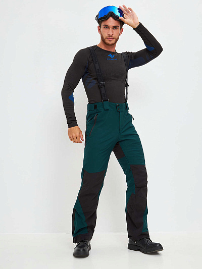 Штаны WHS Темно-зеленый, 8783488