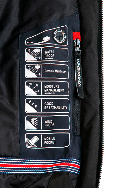 Мужская горнолыжная Куртка WHS Темно-синий, 8783332