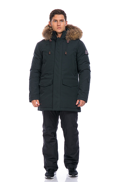Мужская зимняя Парка High Experience Зеленый, 6980335