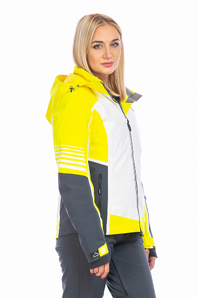 Женская горнолыжная Куртка WHS Желтый, 8783358