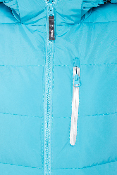 Женский зимний Пуховик Lafor Голубой, 76701