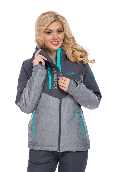Женский горнолыжный Костюм High Experience Серый, 6980316K2