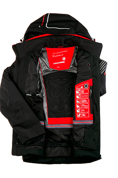 Мужская горнолыжная Куртка WHS Черный, 8783351