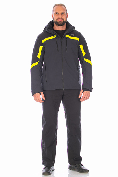 Мужской горнолыжный Костюм WHS Темно-серый, 8783307K1