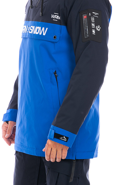 Мужской горнолыжный Анорак WHS Синий, 8783354
