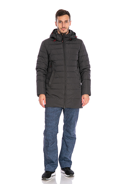 Мужской зимний Костюм Lafor Темно-серый, 76708K2