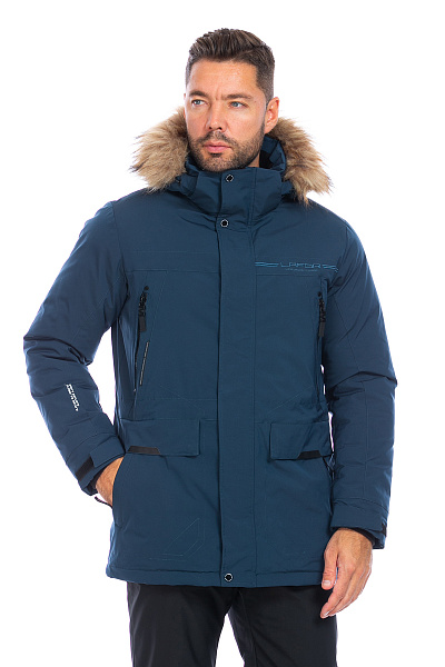 Мужской зимний Костюм Lafor Серо-синий, 767056K2