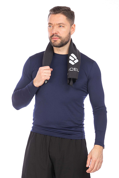 Полотенце Forcelab Черный 40х80, 7066136