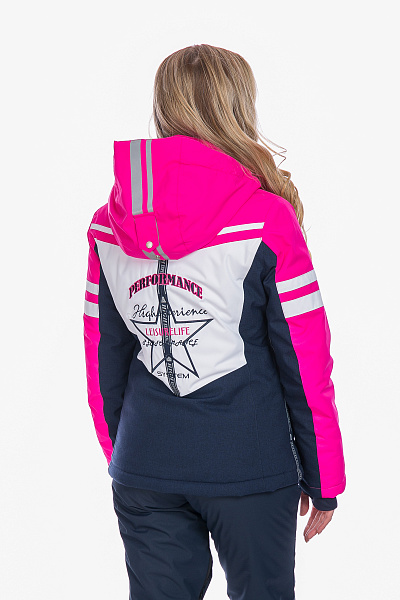 Женский горнолыжный Костюм High Experience Малиновый, 6980314K2