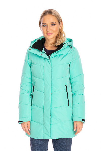 Женская зимняя Куртка Lafor Мятный, 767010