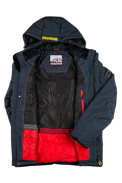 Мужской зимний Пуховик WHS Синий, 8783184