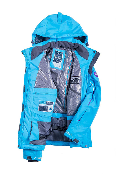 Женский горнолыжный Костюм High Experience Голубой, 6980248K1