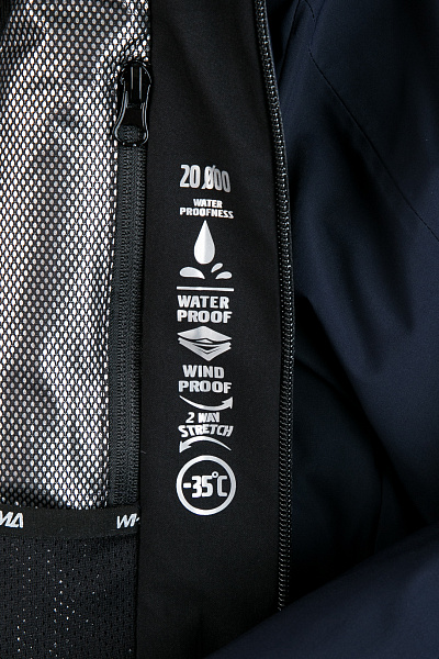 Мужская горнолыжная Куртка WHS Темно-синий, 8783202