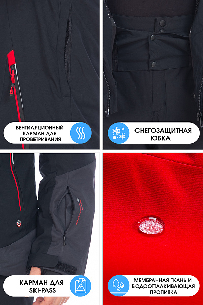 Куртка High Experience Красный, 6980408