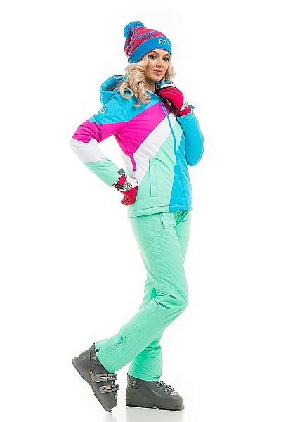 Женский горнолыжный Костюм High Experience Мятный, 6980205K2