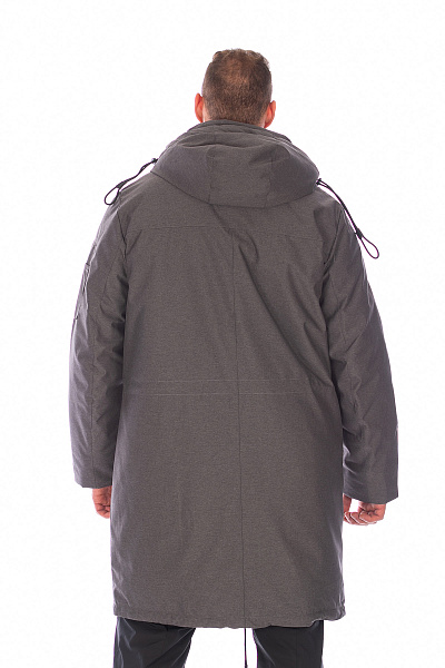Мужская зимняя Парка Lafor Темно-серый, 767067