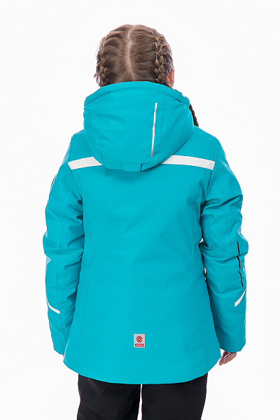 Детская горнолыжная Куртка WHS Бирюзовый, 8783212