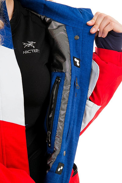 Женский горнолыжный Комбинезон Snow Headquarter Красный, 83819