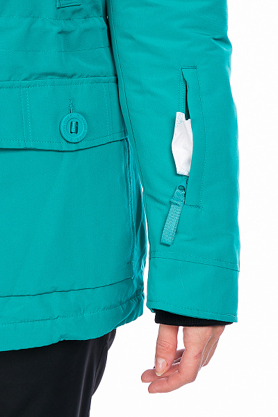 Женская зимняя Парка Running River Бирюзовый, 827885