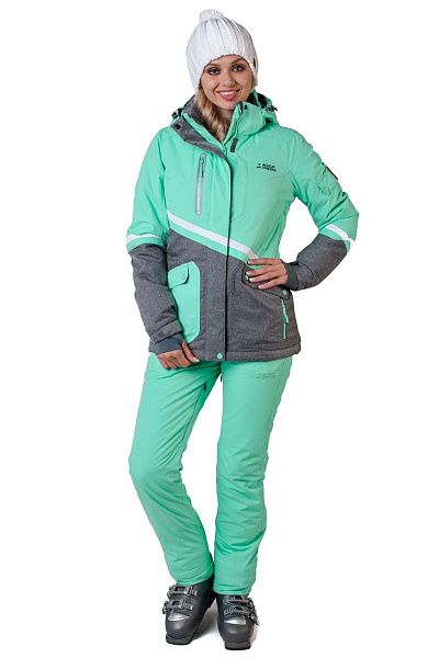 Женский горнолыжный Костюм High Experience Мятный, 6980158K2