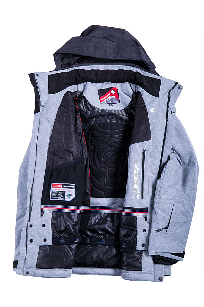 Мужская горнолыжная Куртка WHS Серый, 8783147