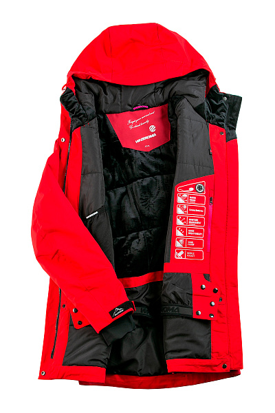 Женская горнолыжная Куртка WHS Красный, 8783334