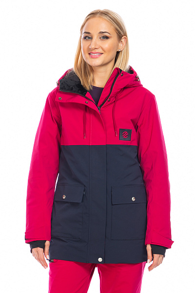 Женская горнолыжная Куртка WHS Малиновый, 8783334