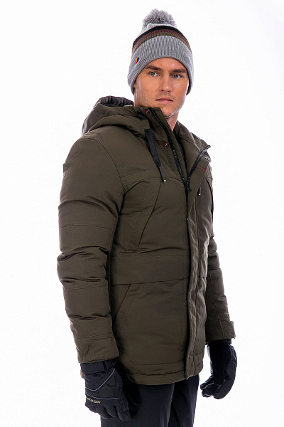 Мужская зимняя Парка WHS Хаки, 8783133