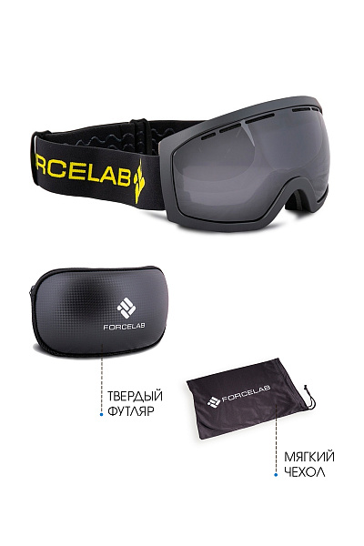 Горнолыжная маска Forcelab Черный, 706637