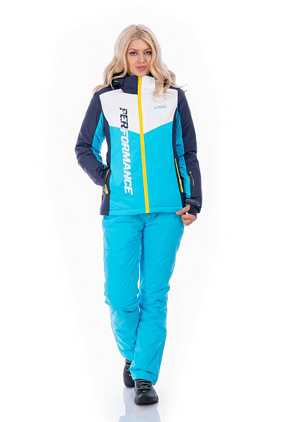 Женский горнолыжный Костюм High Experience Голубой, 6980283K1