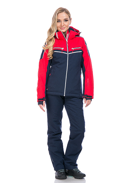 Женский горнолыжный Костюм High Experience Красный, 6980308K2