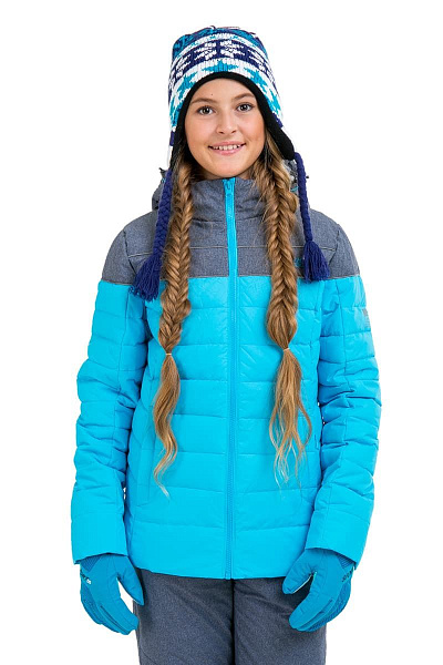 Детский горнолыжный Пуховик High Experience Голубой, 6980181