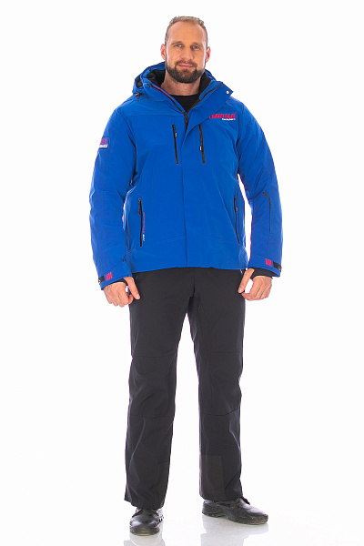 Мужская горнолыжная Куртка WHS Синий, 8783329