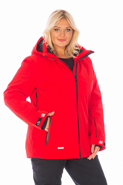 Женская горнолыжная Куртка WHS Красный, 8783343