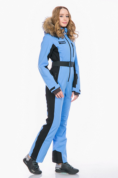 Женский горнолыжный Комбинезон Running River Голубой, 827891