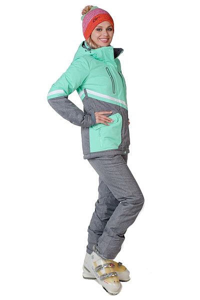 Женский горнолыжный Костюм High Experience Мятный, 6980158K1