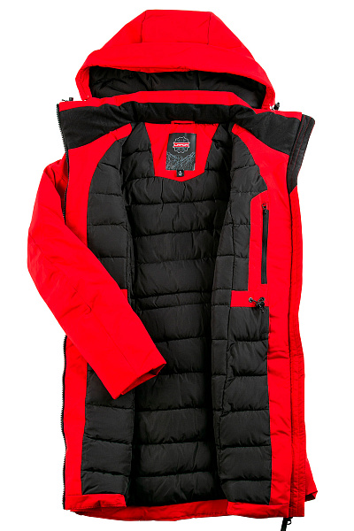 Женская зимняя Парка Lafor Красный, 767040