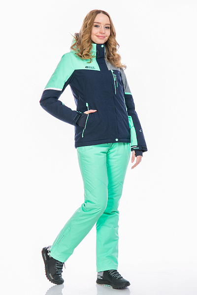 Женский горнолыжный Костюм High Experience Мятный, 6980312K2