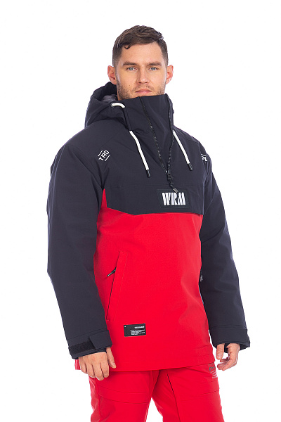 Анорак мужской WHS Красный, 8783404