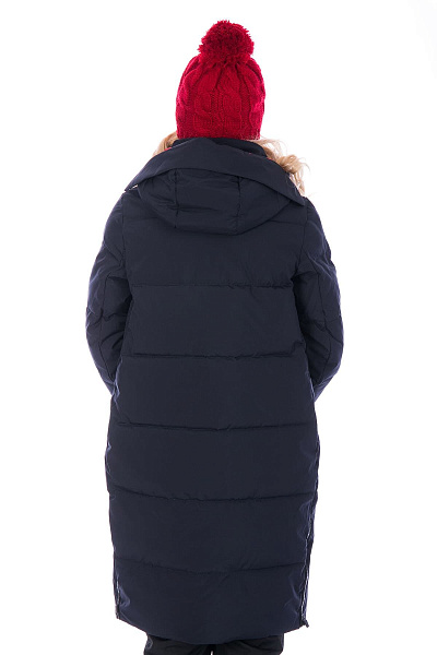 Женский зимний Пуховик WHS Темно-синий, 8783155