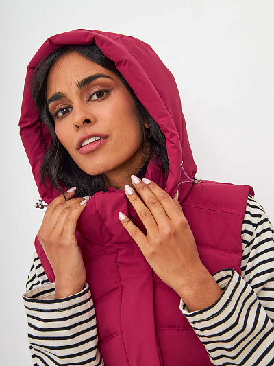 Жилет Tisentele Бордовый, 847670