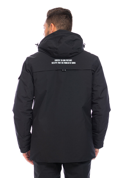 Мужская зимняя Парка WHS Черный, 8783355