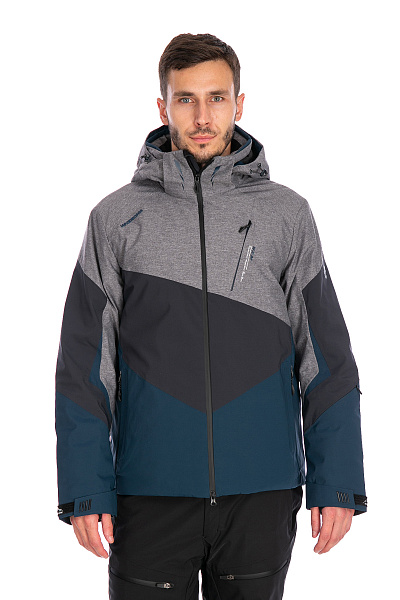 Мужская горнолыжная Куртка WHS Серо-синий, 8783312