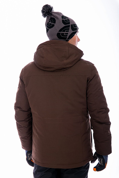 Мужская зимняя Парка WHS Коричневый, 8783134