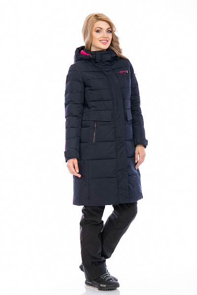 Пуховик Lafor Темно-синий, 76703