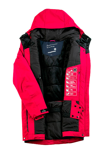 Женская горнолыжная Куртка WHS Малиновый, 8783334