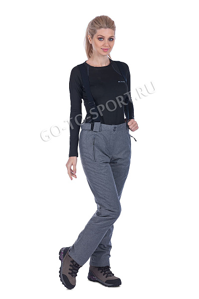 Женские горнолыжные Штаны High Experience Серый, 6980138